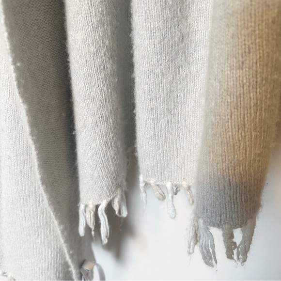 Vineyard vines oversized cozy fringe blanket scarf / wrap - Picture 2 of 3